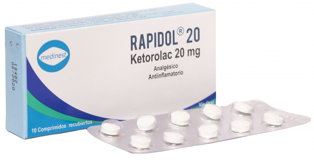 RAPIDOL 20 MG X 10 COMP (RA)