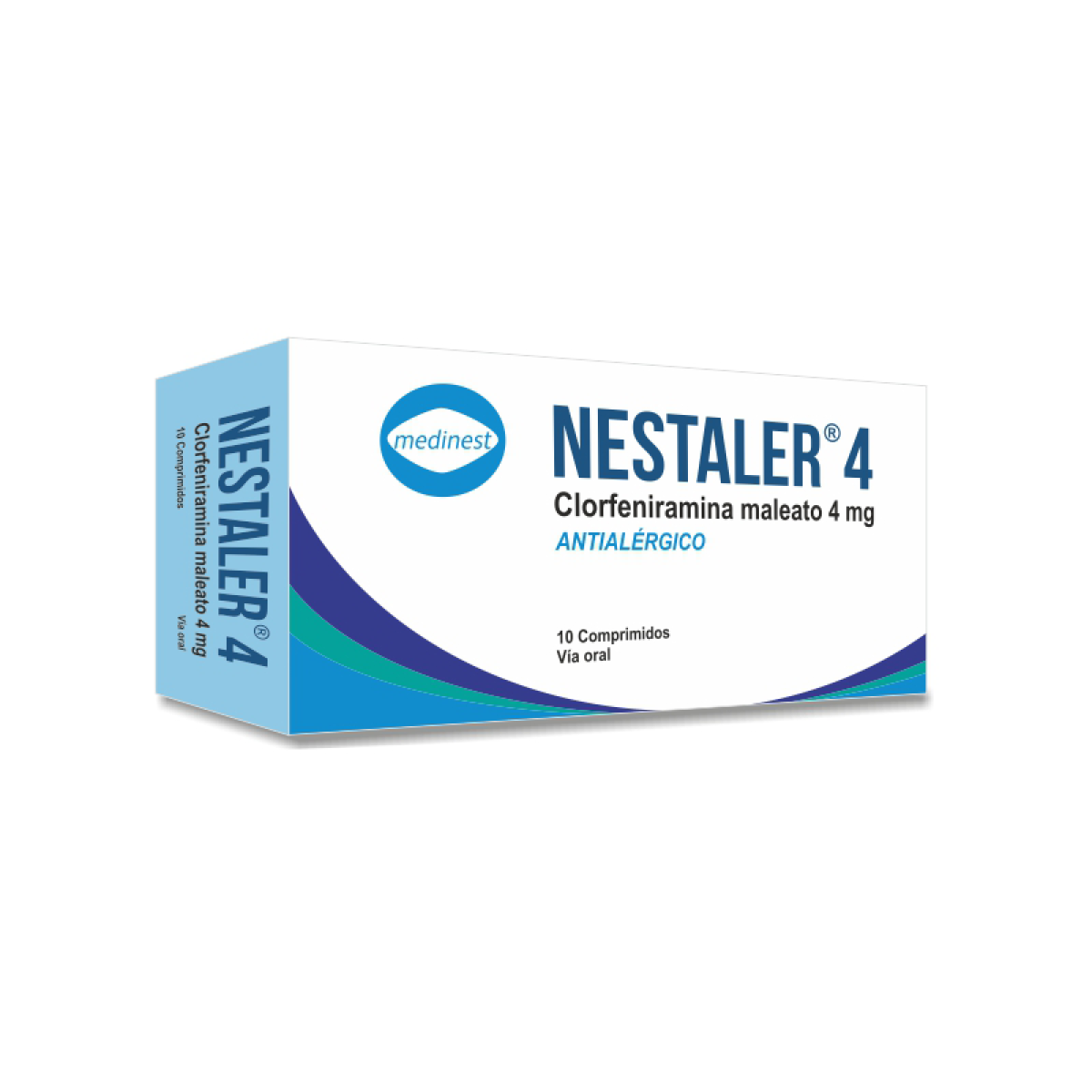 NESTALER 4 MG X 10 COMP