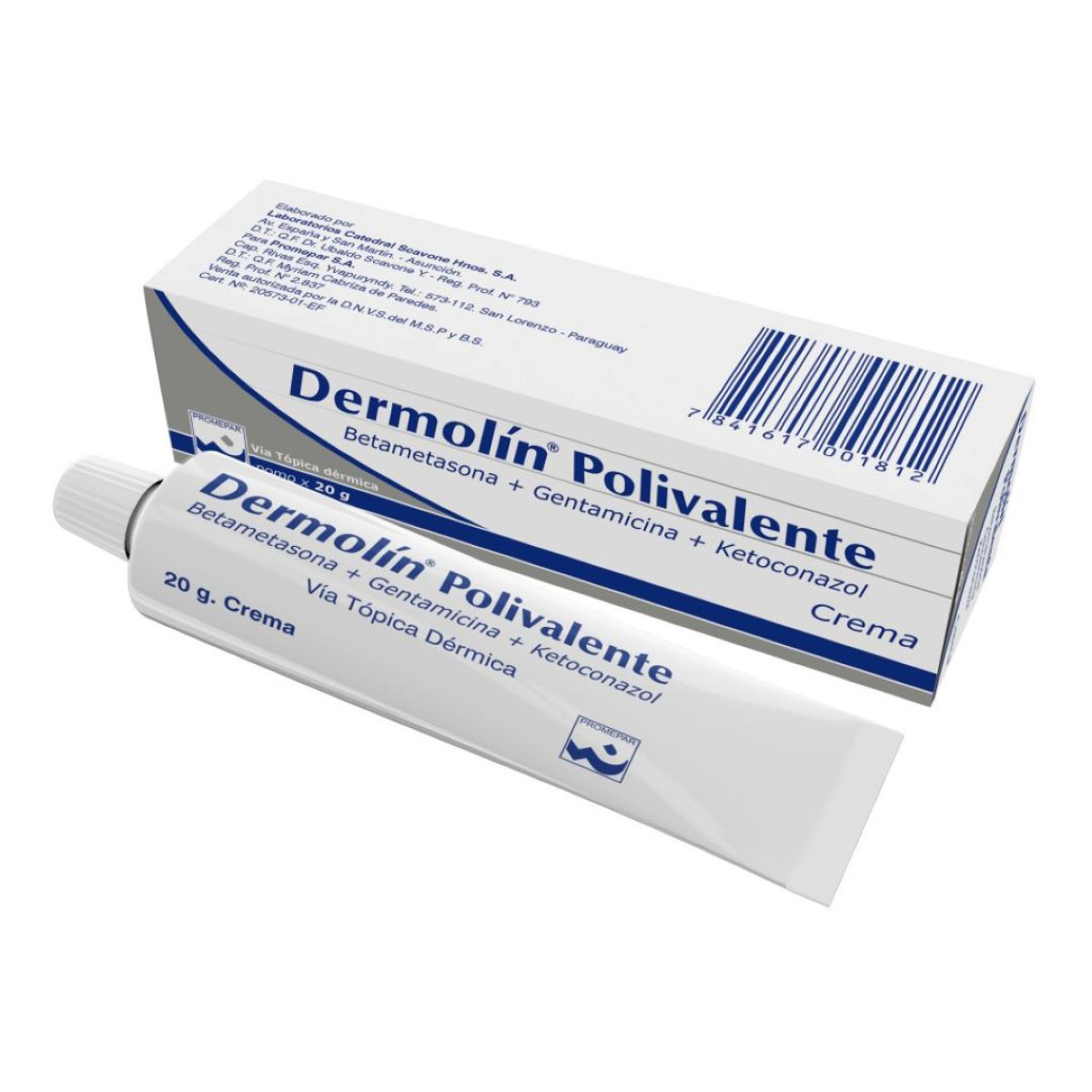 DERMOLIN POLIVALENTE CR- X 20 GR