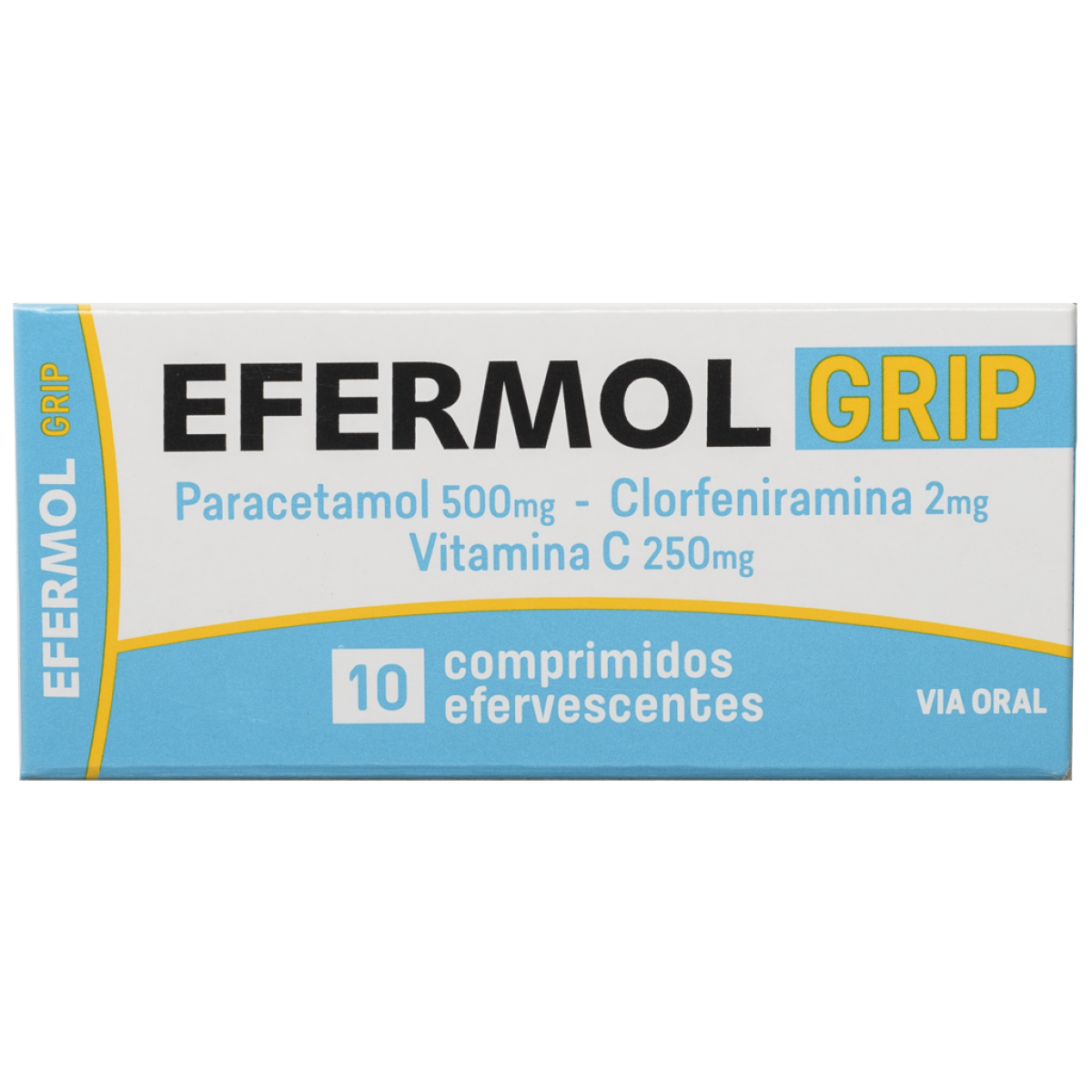 EFERMOL GRIP  X 10 COMP EFERV