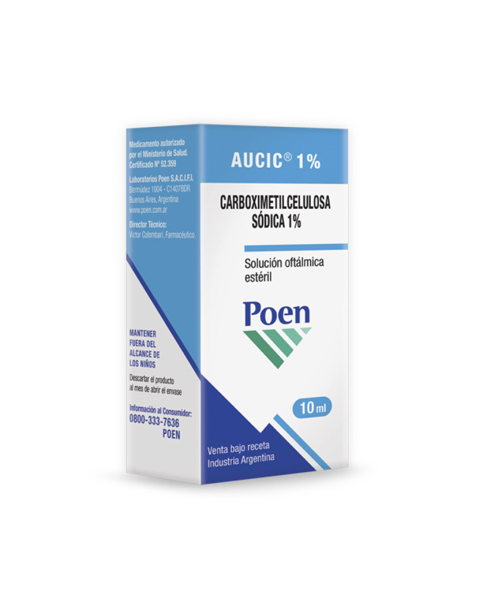 AUCIC 1% GTS OFTAL X 10 ML
