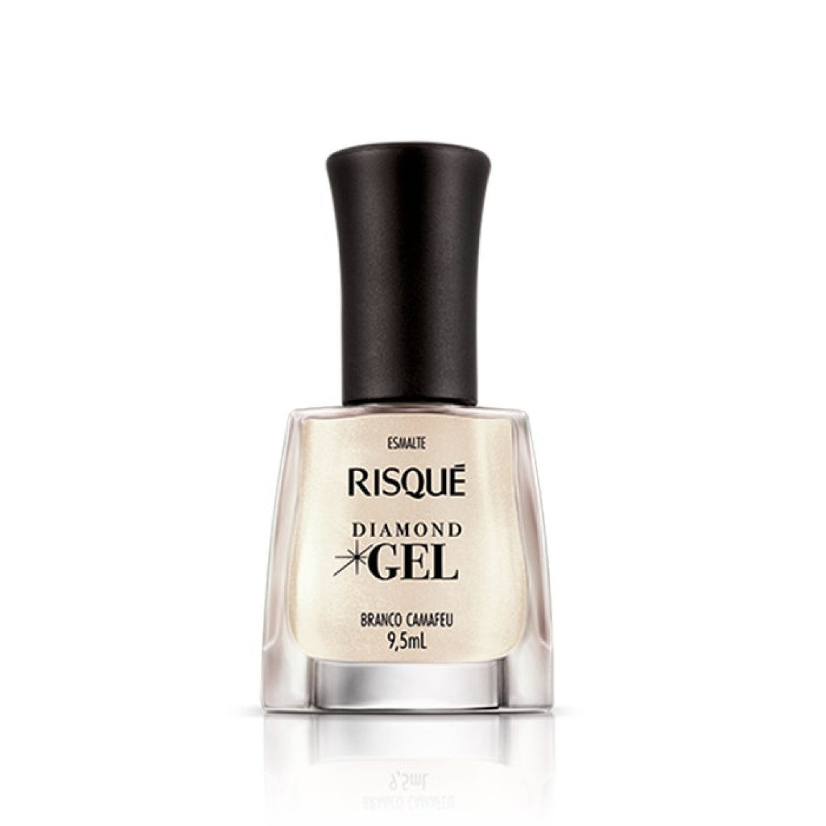RISQUE ESMALTE DIAMOND GEL BRANCO