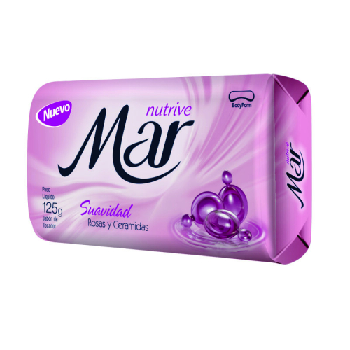 MAR JABON NUT 125 GR ROSA/SUAVE