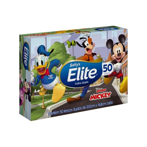 ELITE PANUELO FAC KIDS X 50 UNID