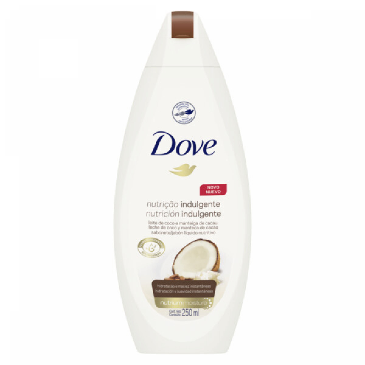 DOVE JABON LIQ 250 ML NUT INDULGE