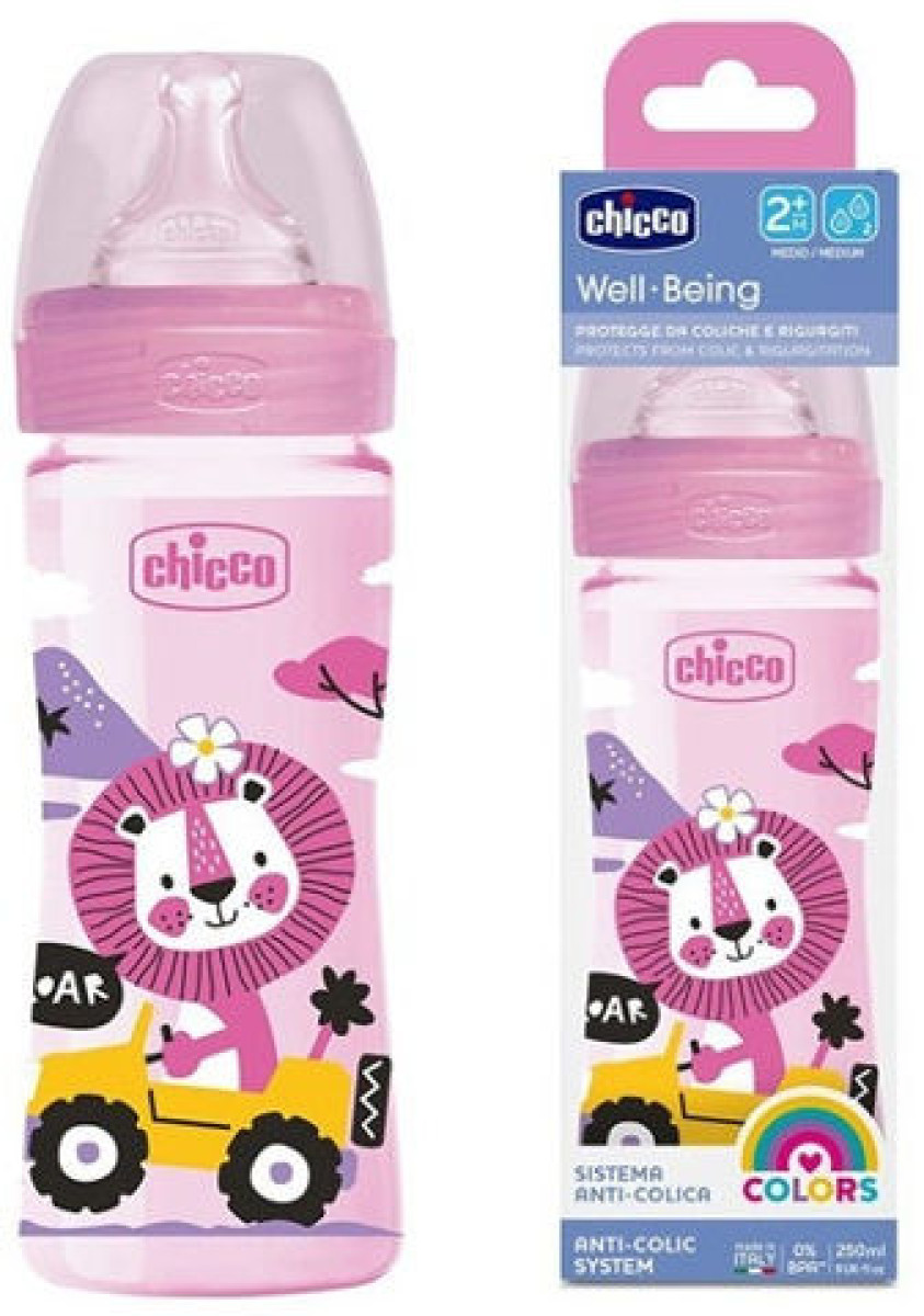 CHICCO MAMAD WELL SIL 250ML ROSA ME