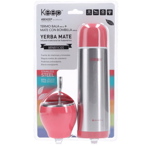 KEEP SET TERMO+GUAMPA+BOMBILLA 500