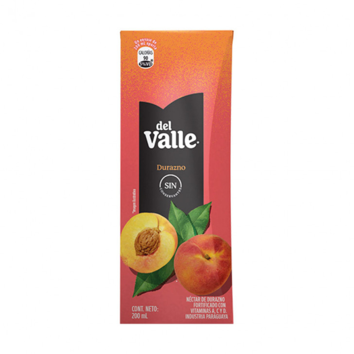 VALLE FRESH X 200 ML DURAZNO