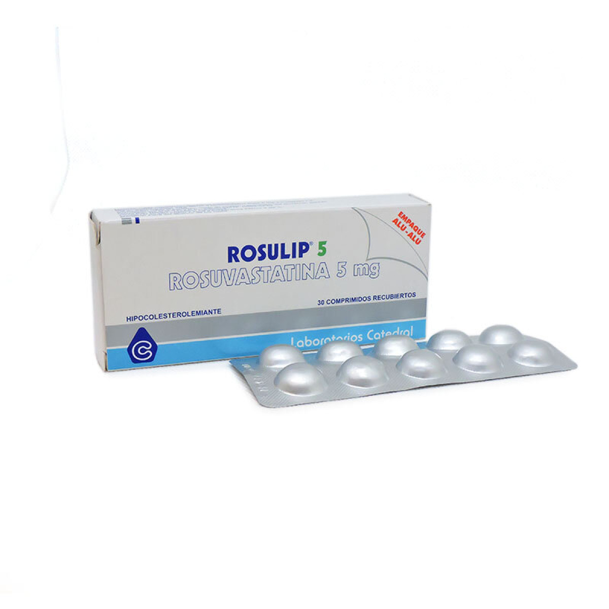 ROSULIP 5 MG X 30 COMP