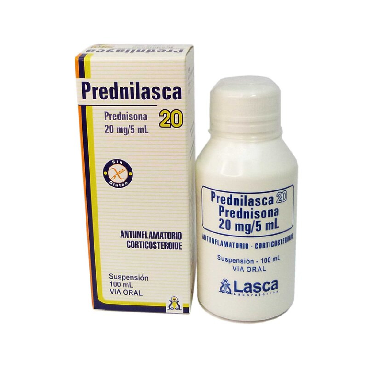 PREDNILASCA 20 MG JBE X 100 ML (RA)