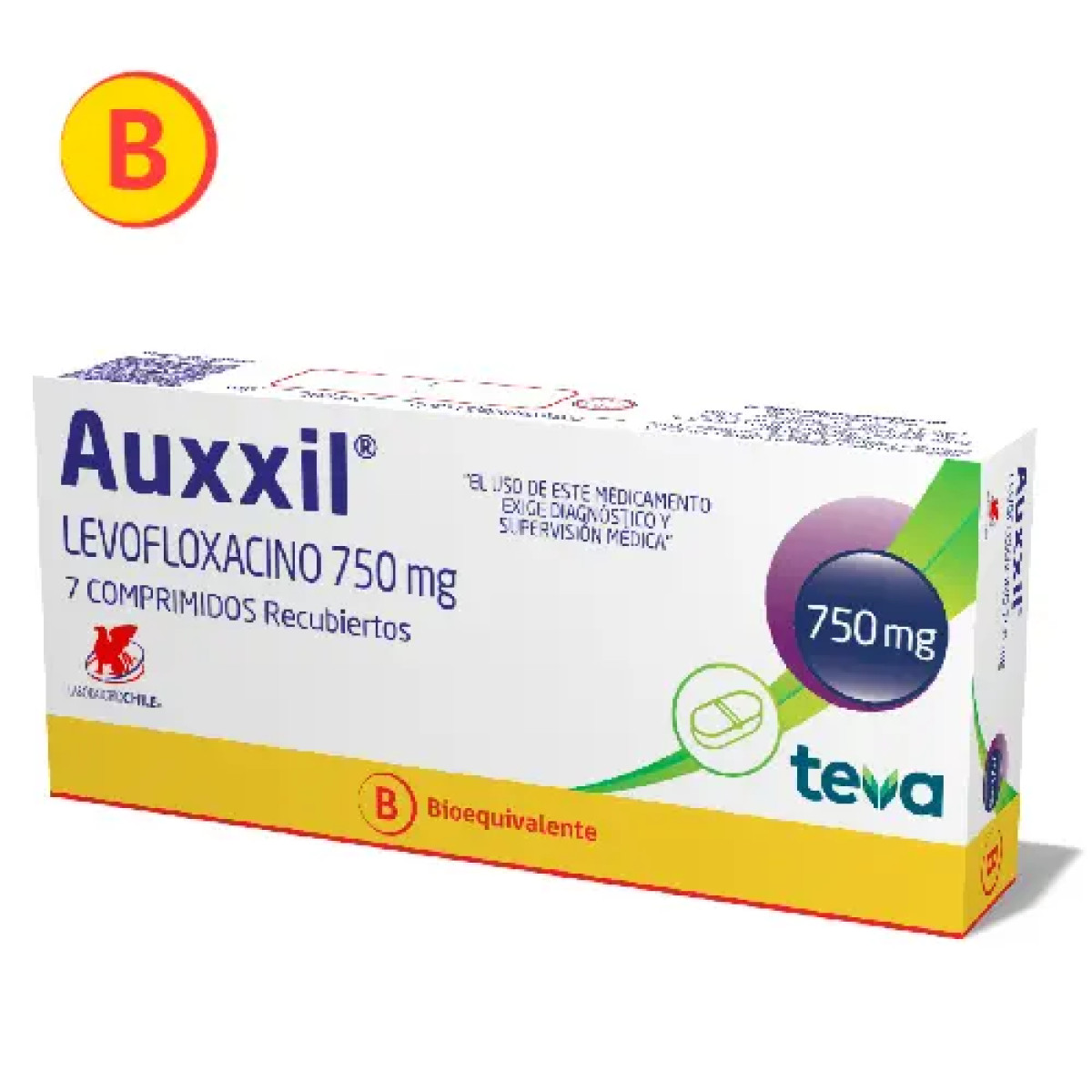AUXXIL 750 MG X 7 COMP (RSA)