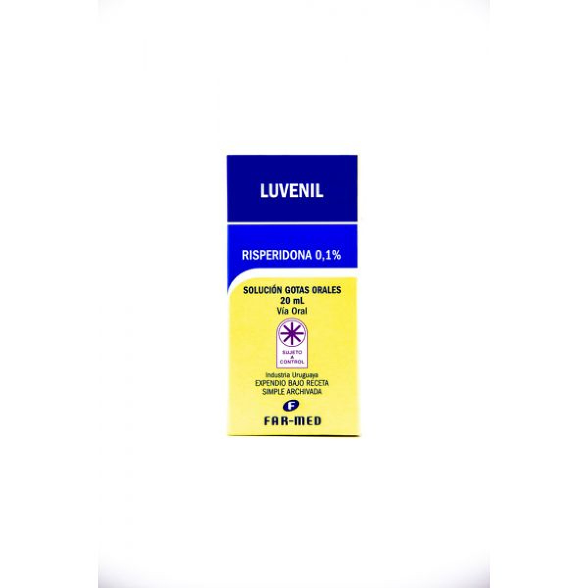 LUVENIL 1 MG GTS ORAL X 20 ML +++