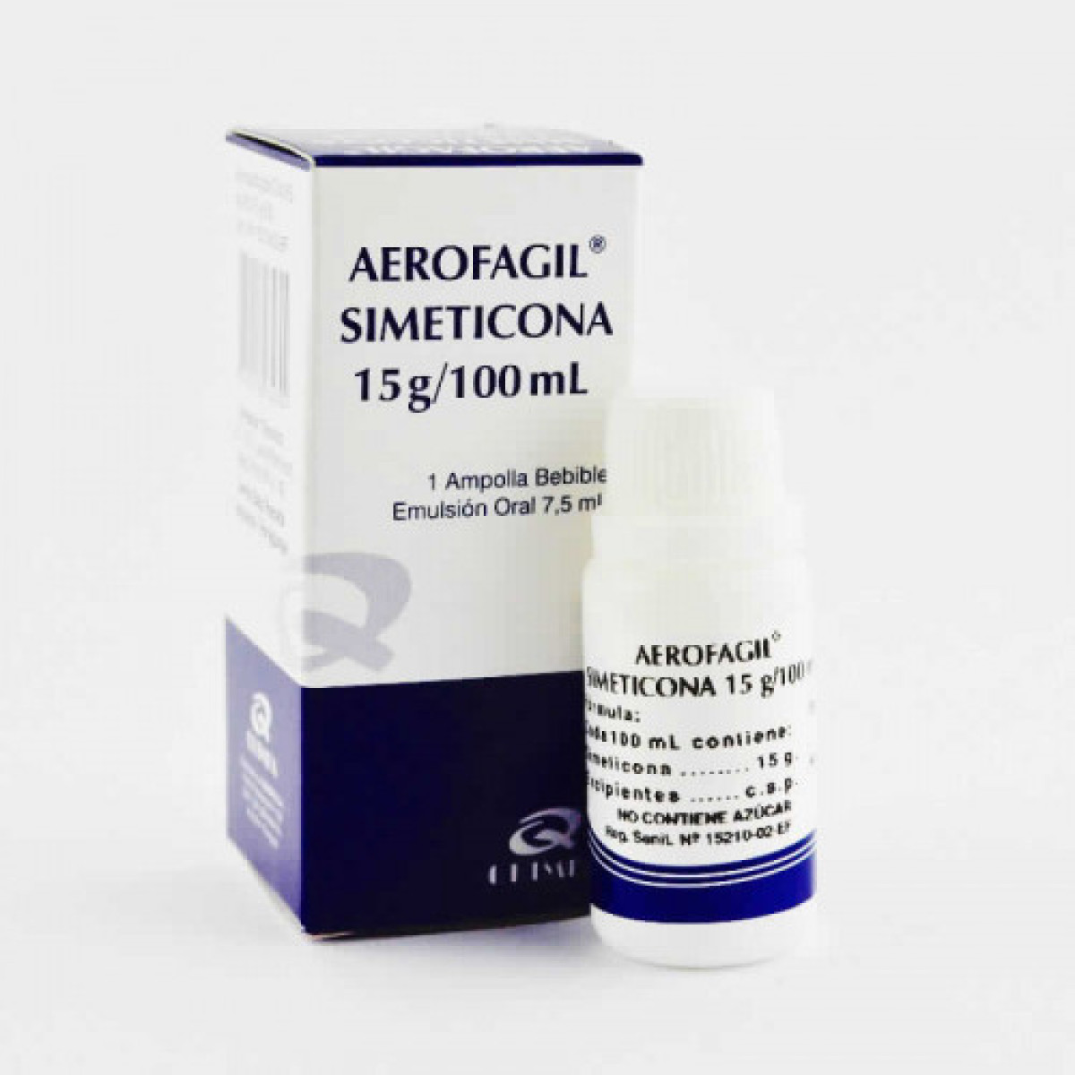 AEROFAGIL X 7.5 ML AMP BEBIBLE