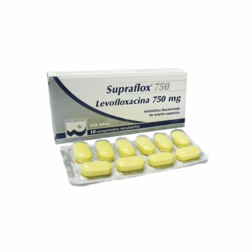 SUPRAFLOX 750 MG X 10 COMP (RSA)