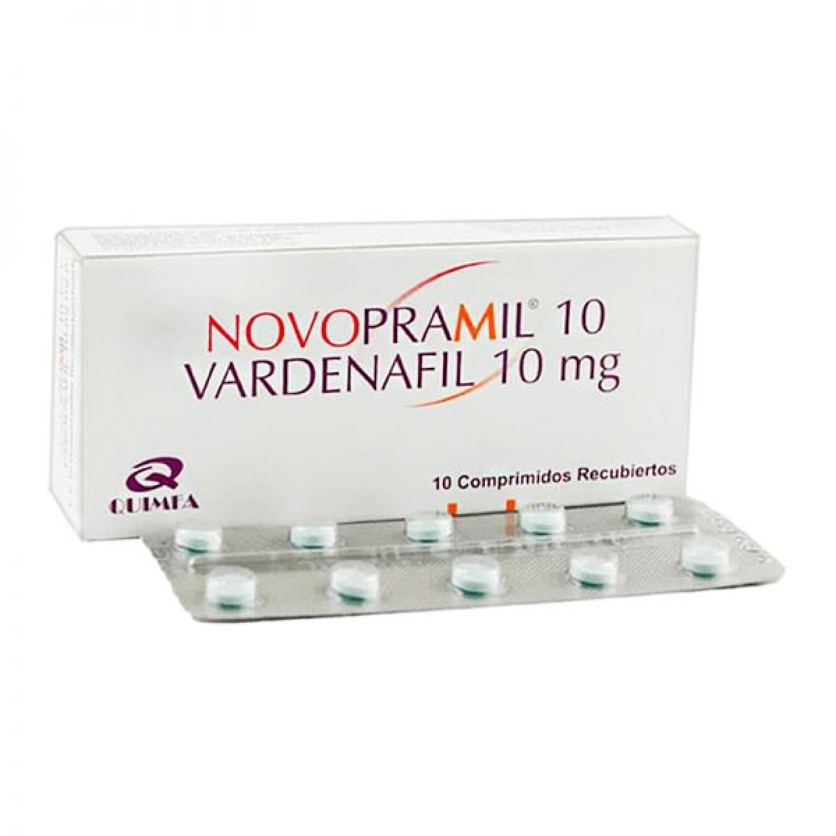 NOVO PRAMIL 10 MG X 10 COMP RECUB