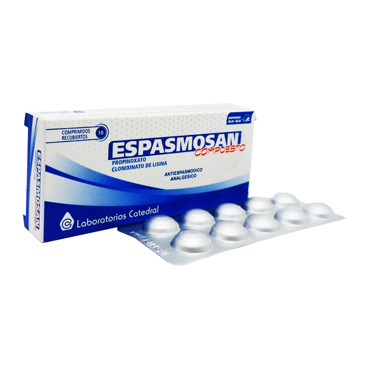 ESPASMOSAN CPTO X 10 COMP