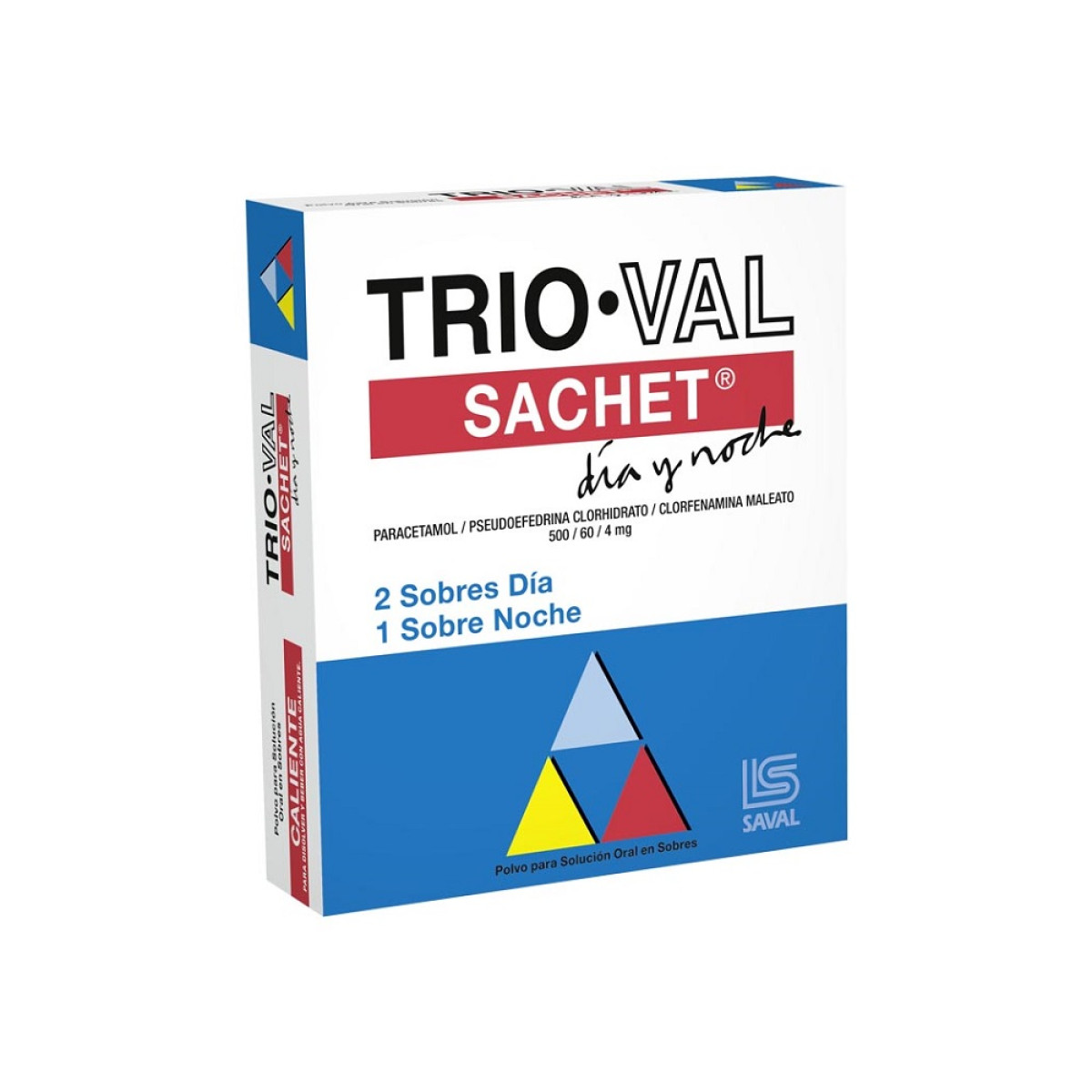 TRIO-VAL DN SACHET X 3 SOBRES