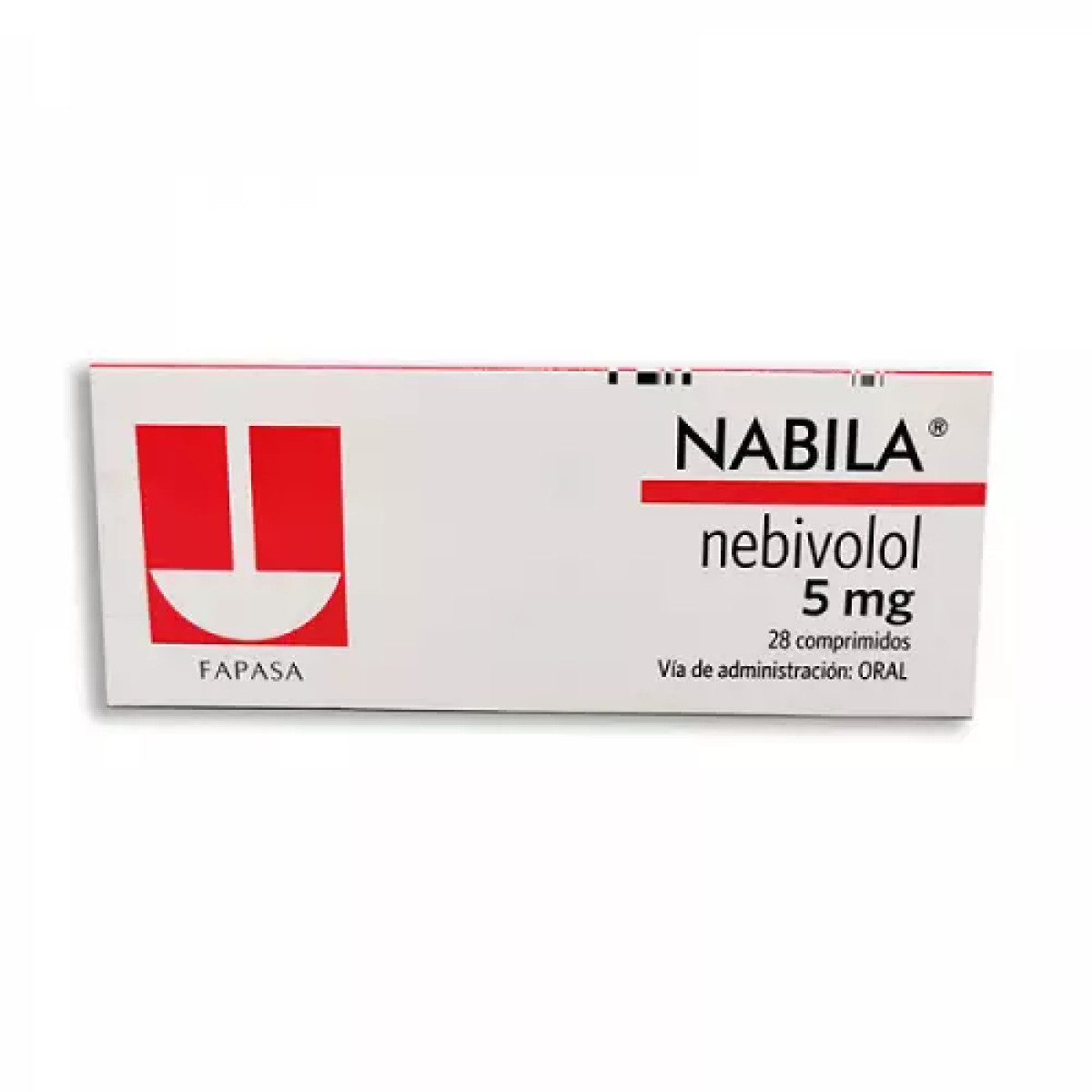 NABILA 5 MG X 28 COMP RANUR