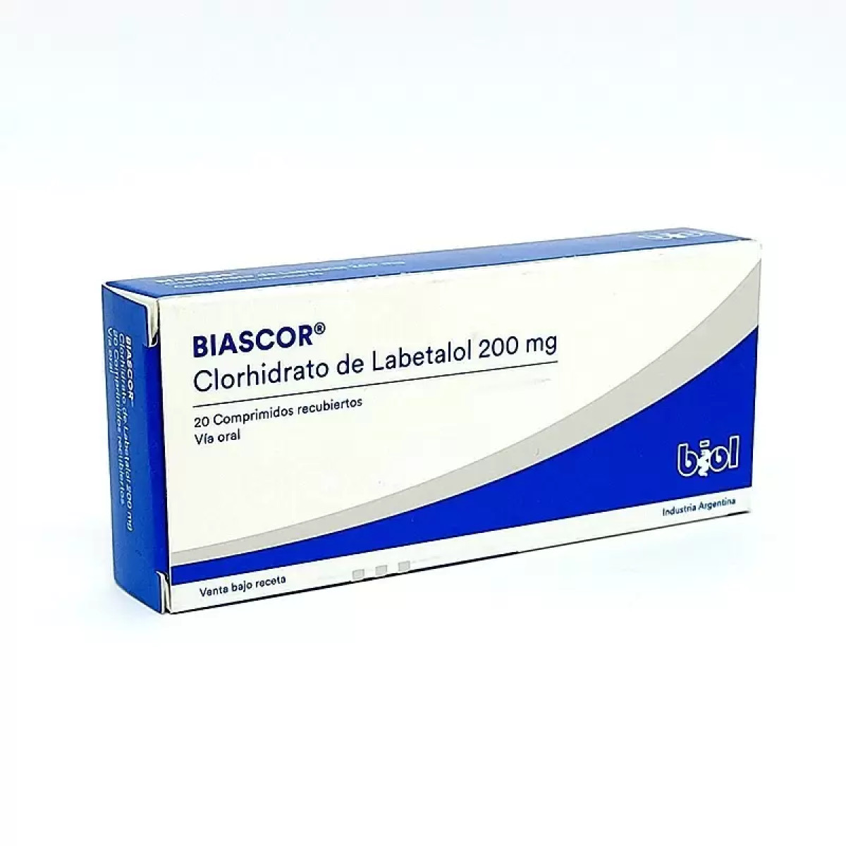 BIASCOR 200 MG X 20 COMP