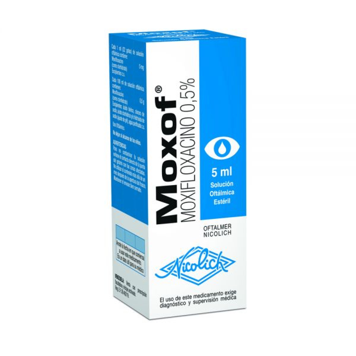 MOXOF GTS OFTAL X 5 ML