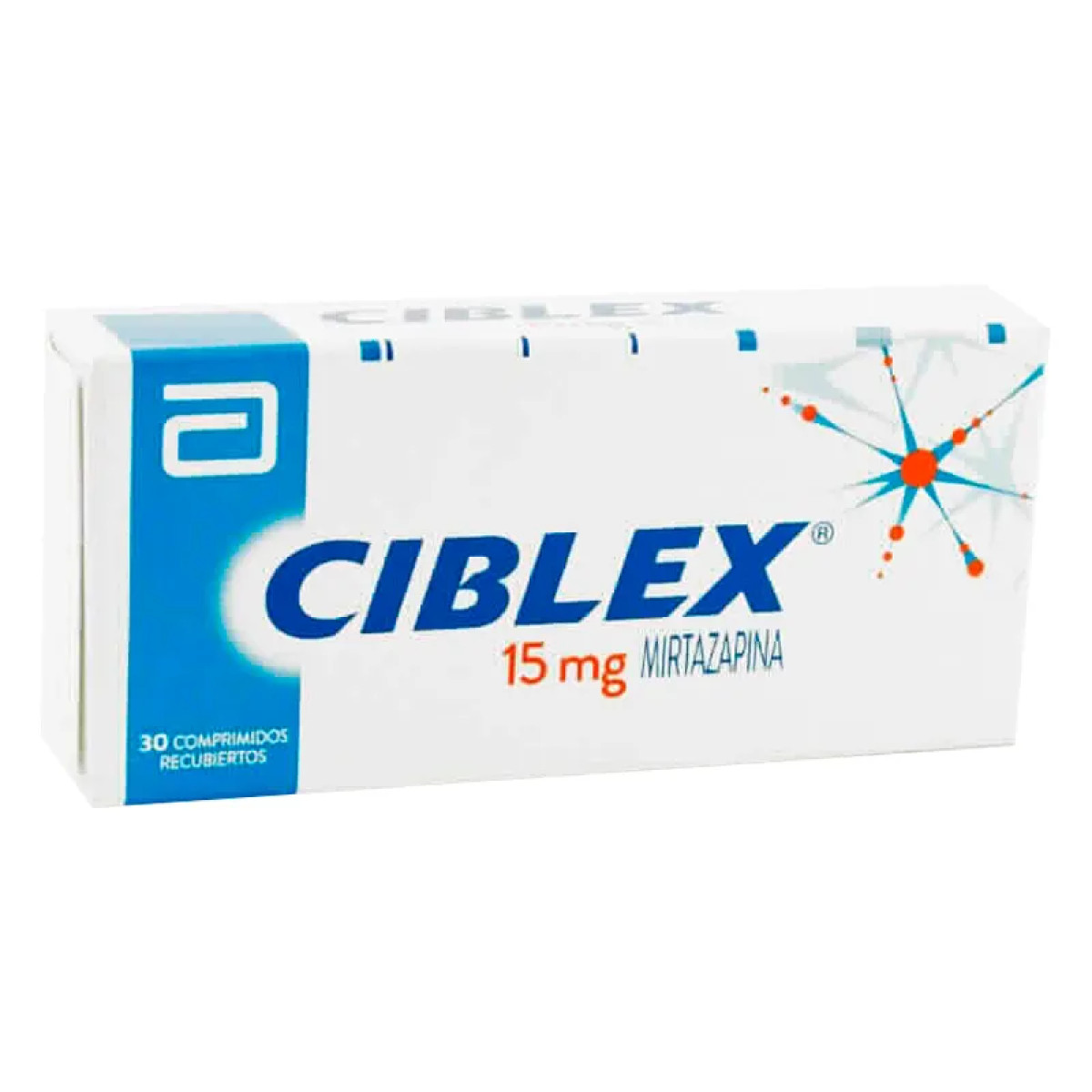 CIBLEX 15 MG X 30 COMP RECUB