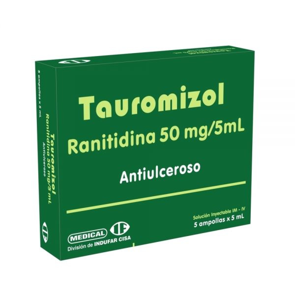 TAUROMIZOL X 5 AMP