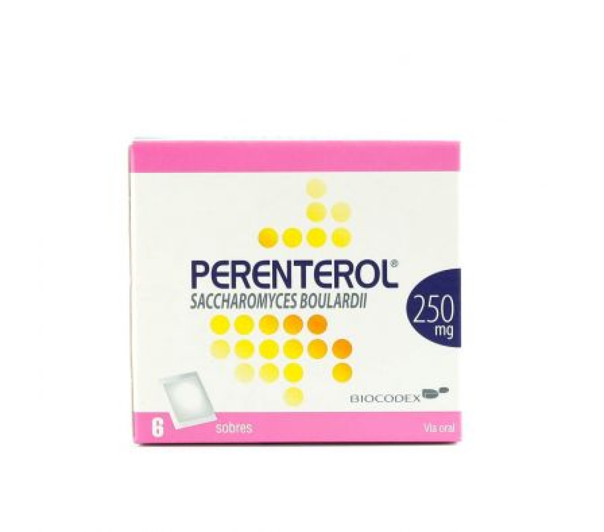 PERENTEROL 250 MG X 6 SOBRES ###