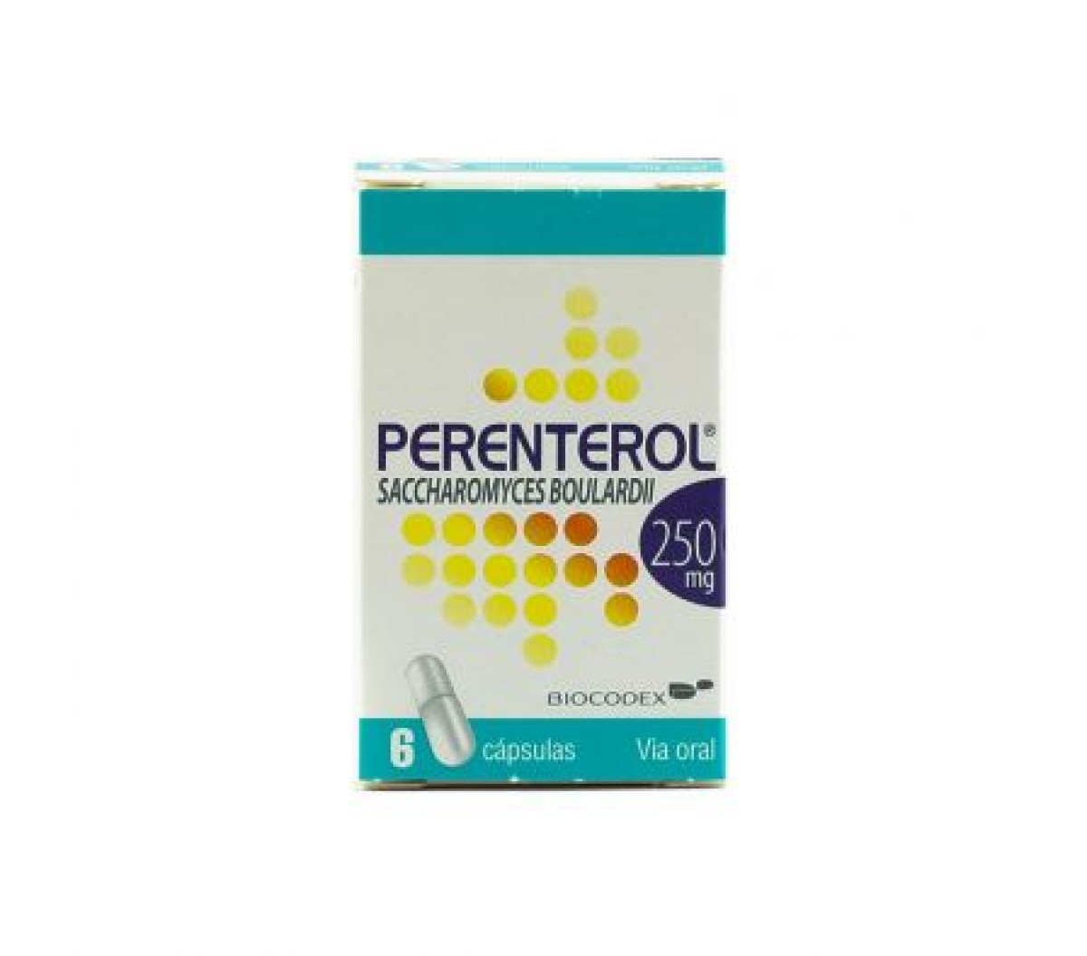 PERENTEROL 250 MG X 6 CAPS