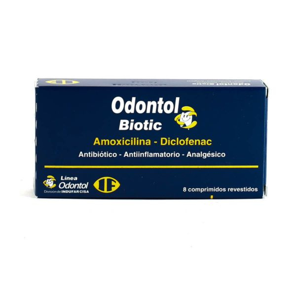 ODONTOL BIOTIC X 8 COMP RECUB (RSA)