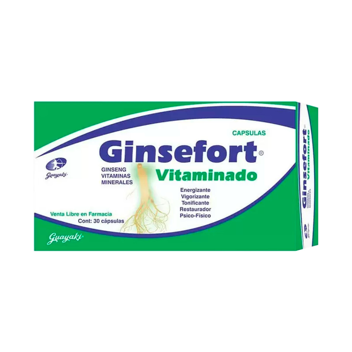 GINSEFORT VITAMINADO X 30 CAPS