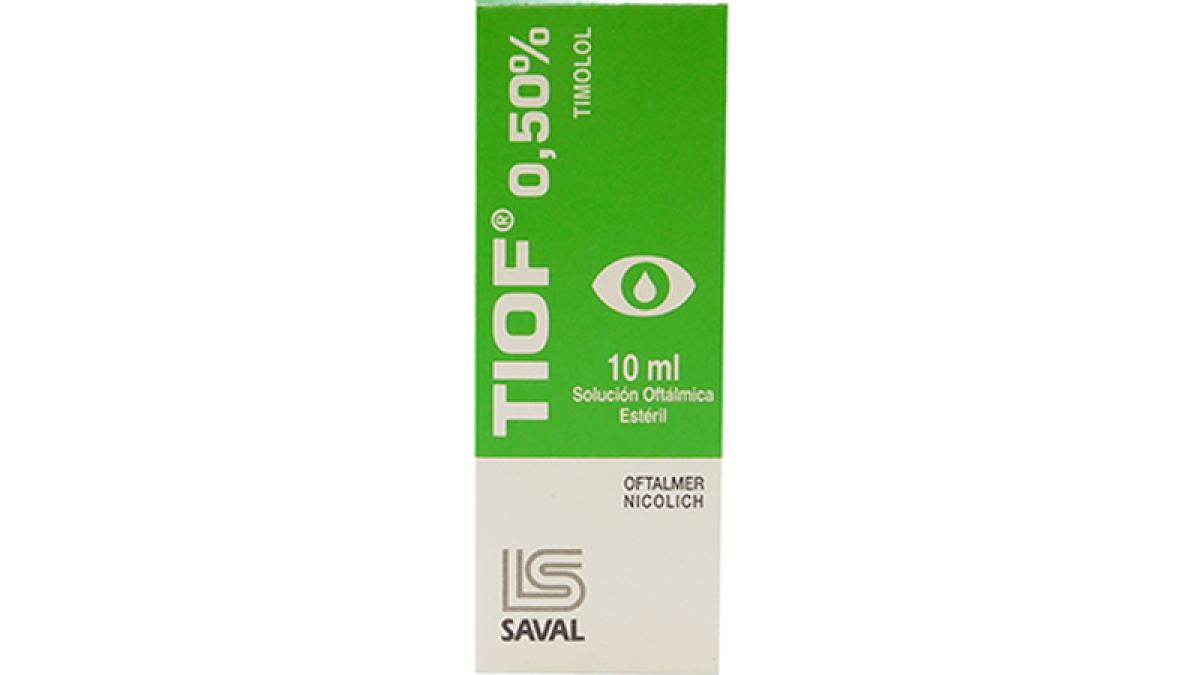 TIOF 0.50% GTS OFTAL X 10 ML