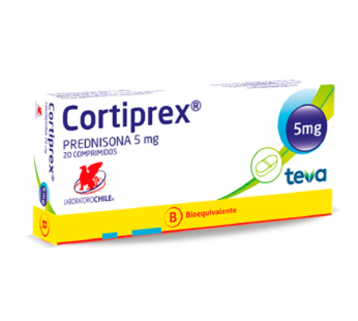 CORTIPREX 5 MG X 20 COMP (RA)