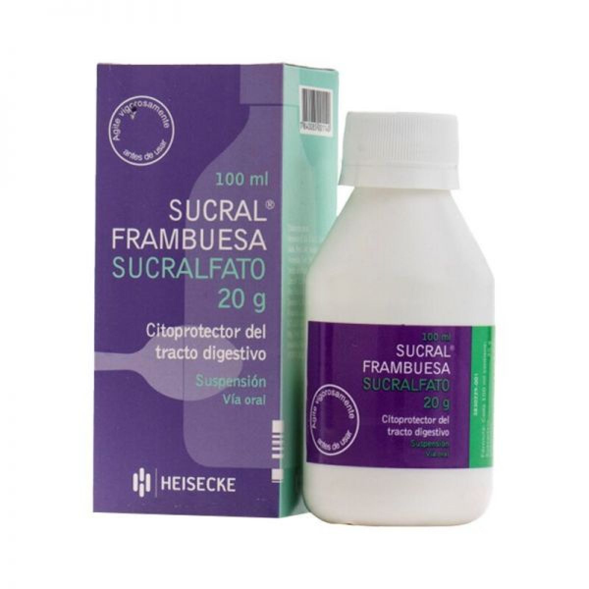 SUCRAL FRAMBUESA SUSP X 100 ML