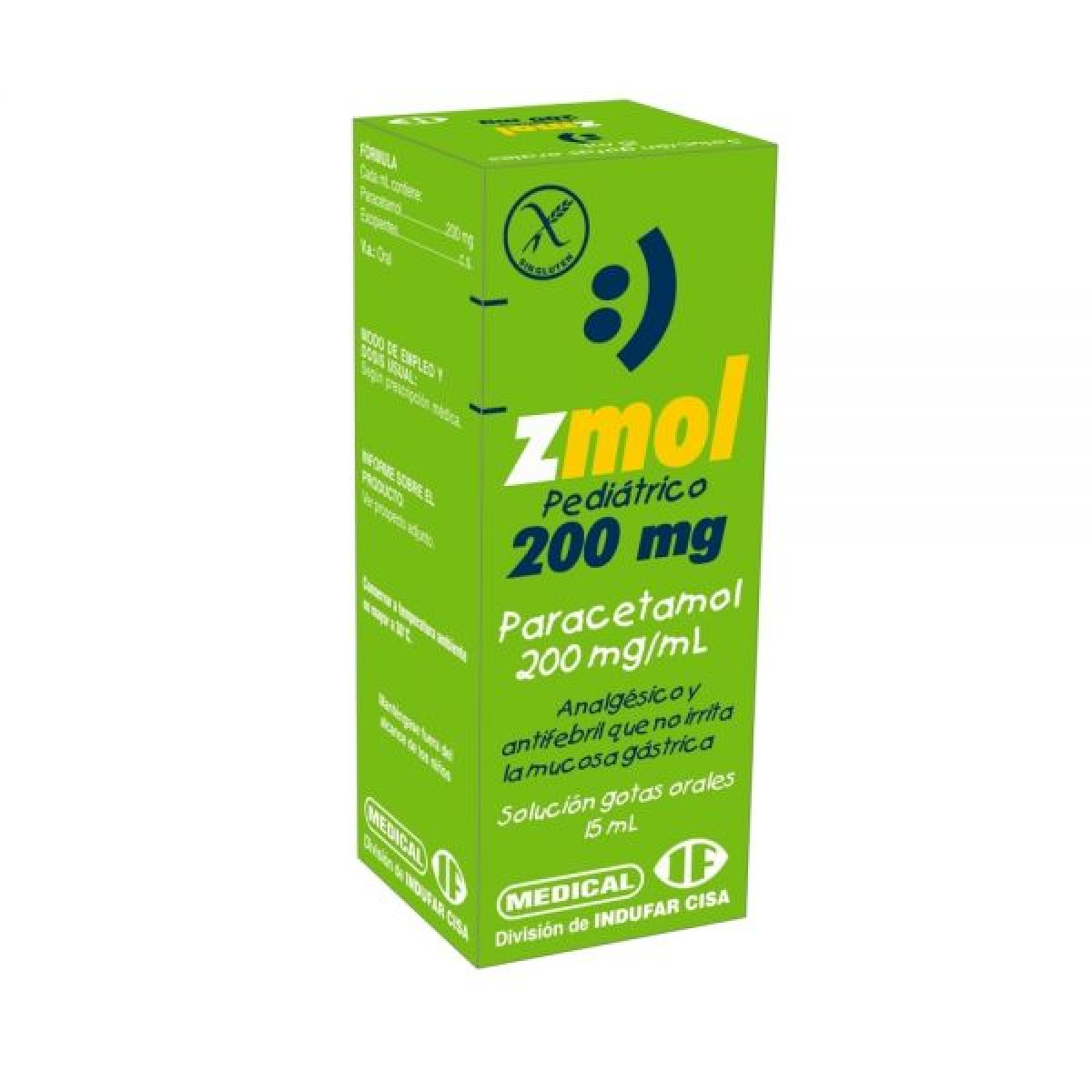 Z-MOL 200 MG GTS ORAL X 15 ML