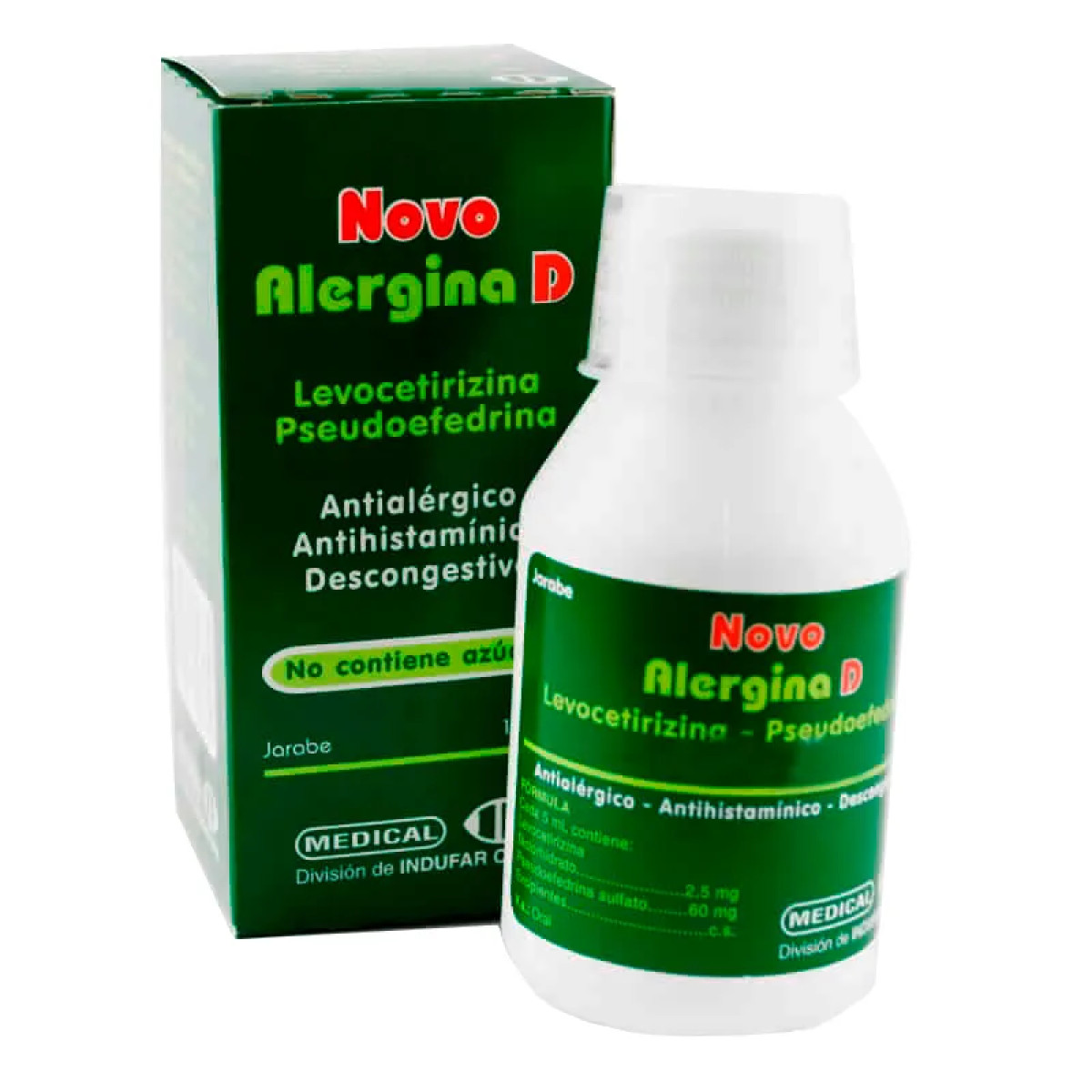 NOVO ALERGINA D JBE X 120 ML