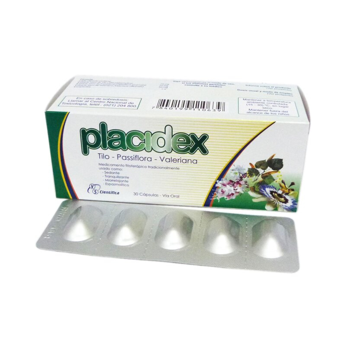 PLACIDEX X 30 CAPS