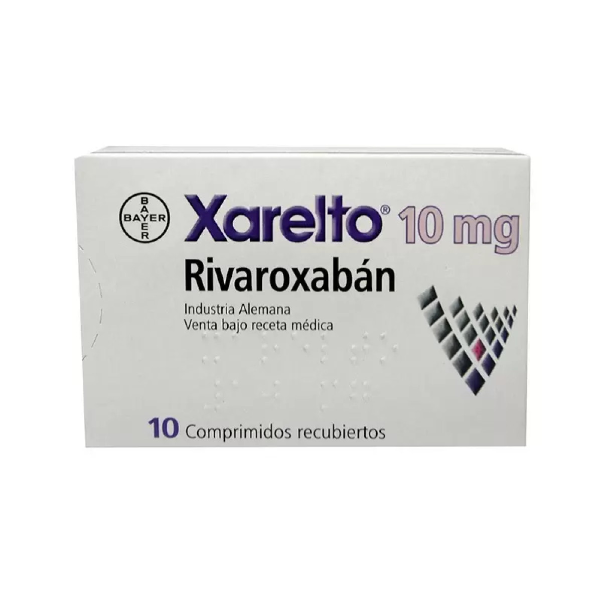 XARELTO 10 MG X 10 COMP