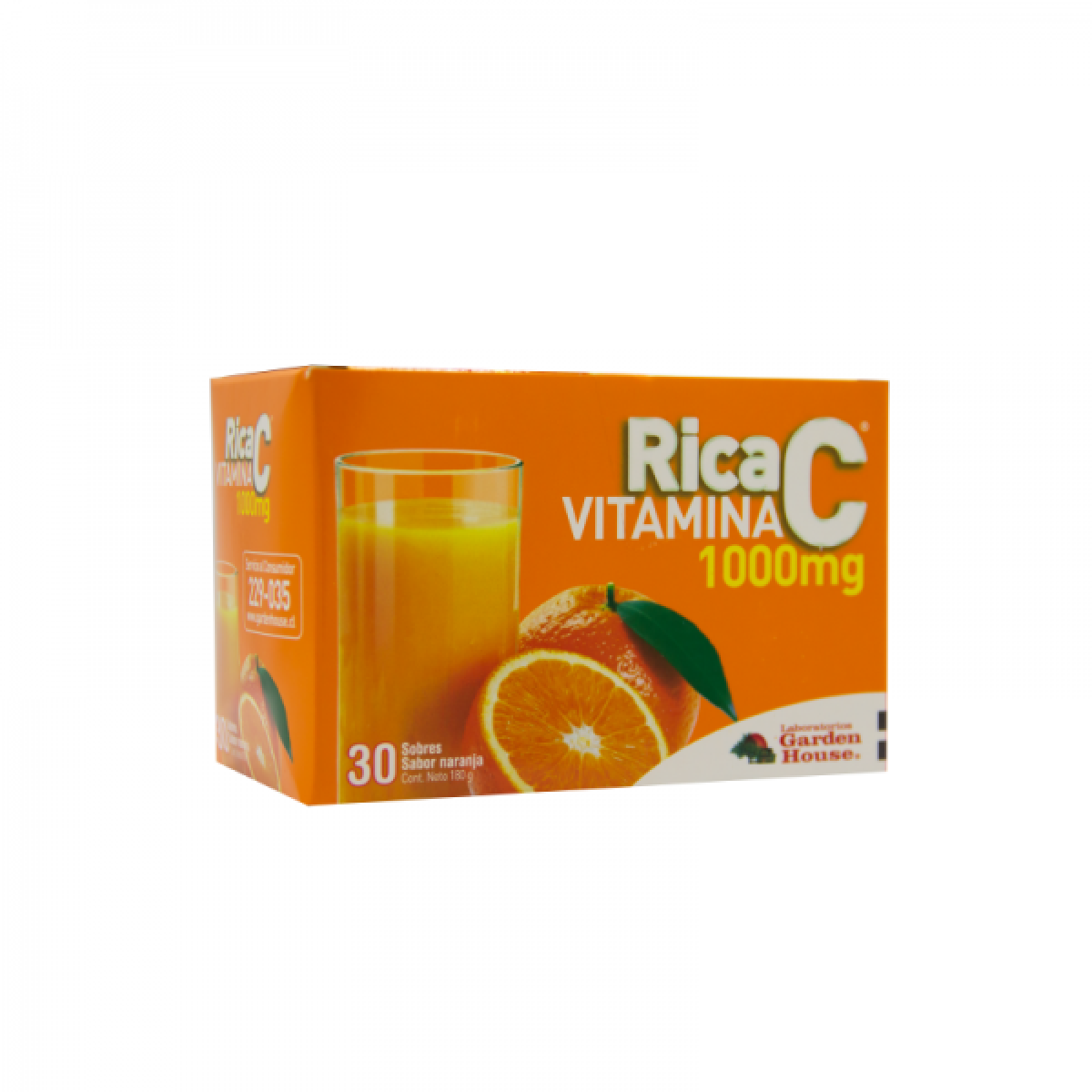 RICA C 1000 MG X 30 SOBRES GARDEN