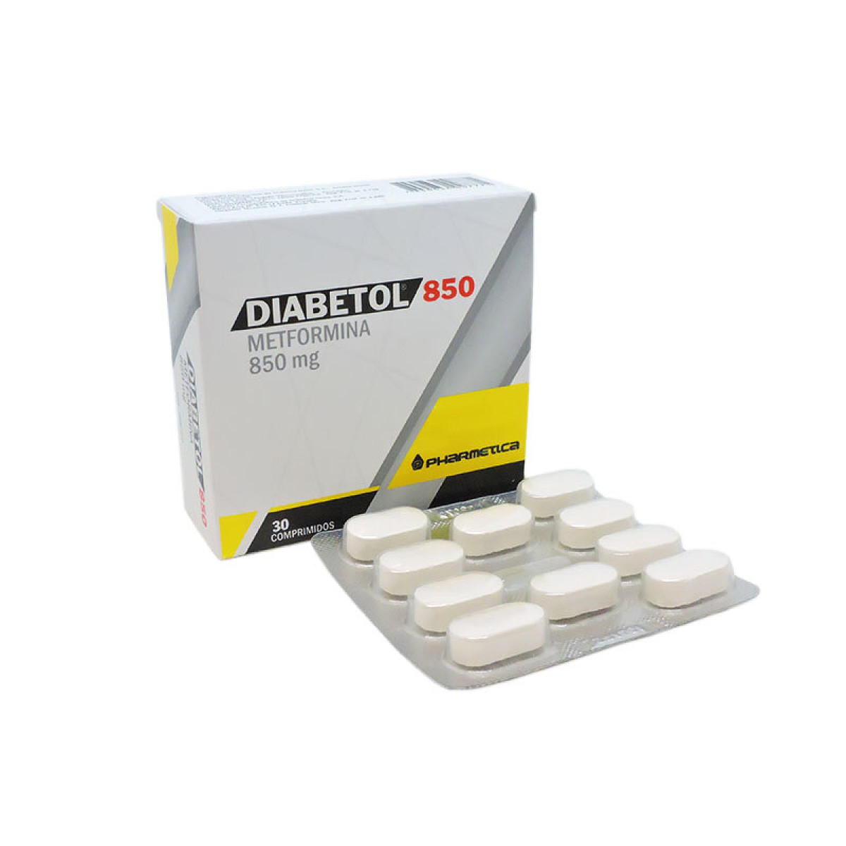 DIABETOL 850 MG X 30 COMP