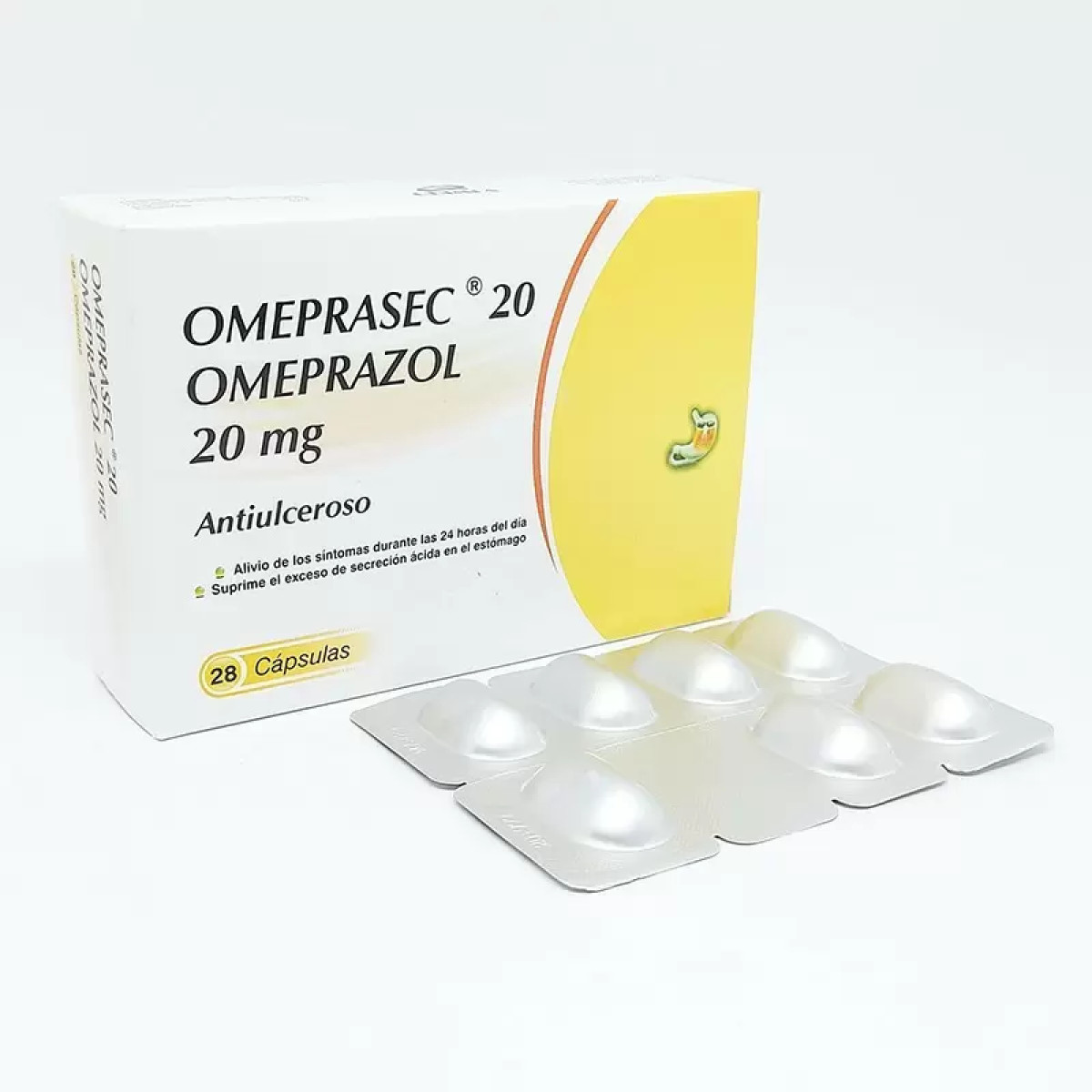 OMEPRASEC 20 MG X 28 CAPS