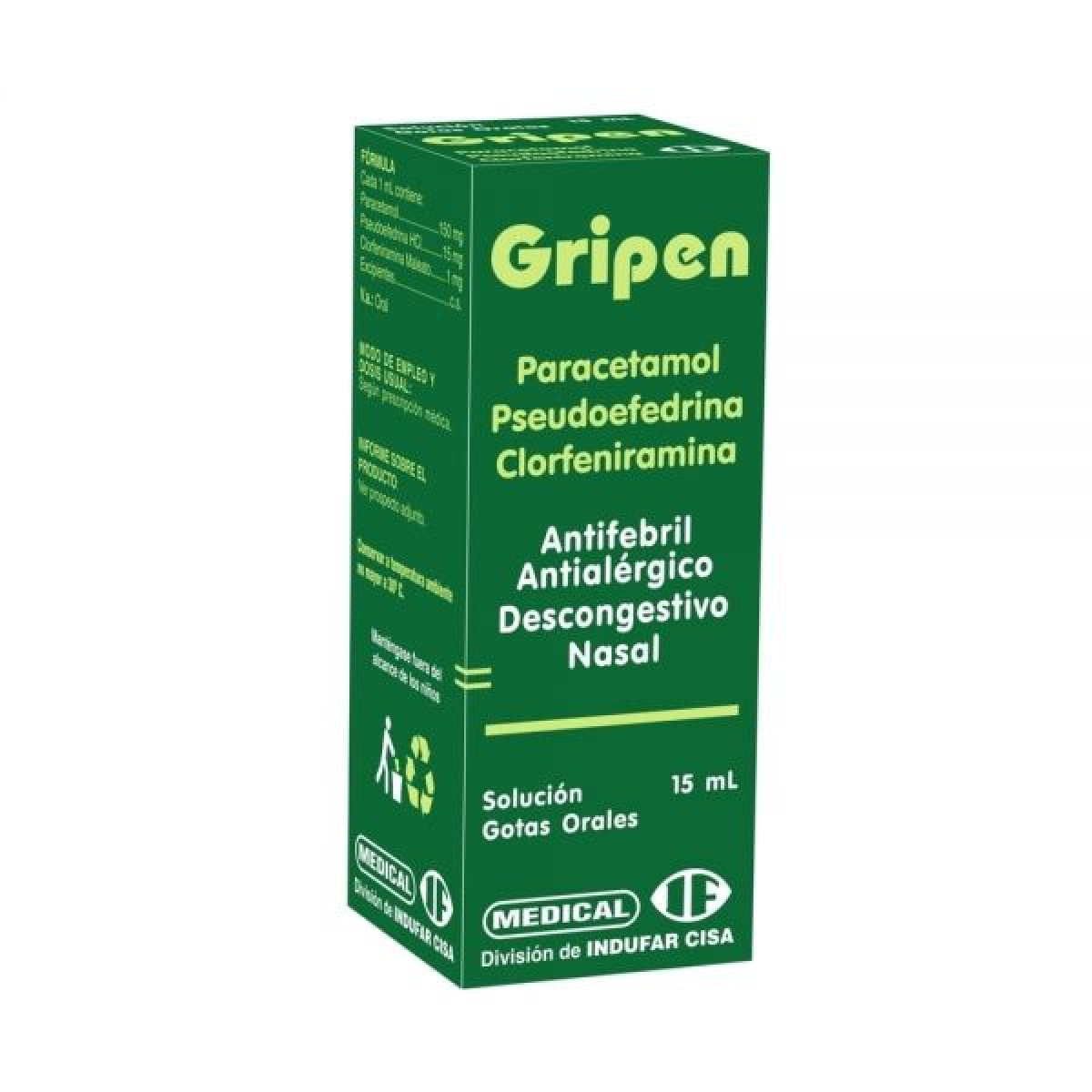 GRIPEN GTS ORAL X 15 ML