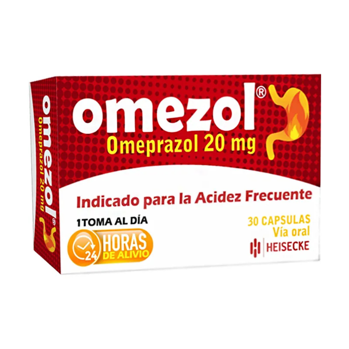 OMEZOL 20 MG X 30 CAPS