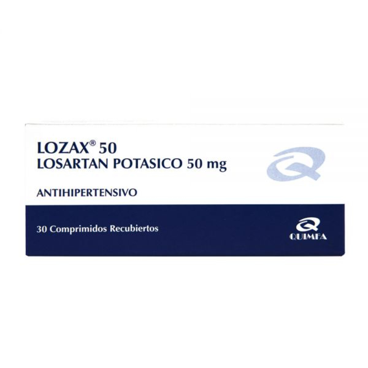 LOZAX 50 MG X 30 COMP RECUB