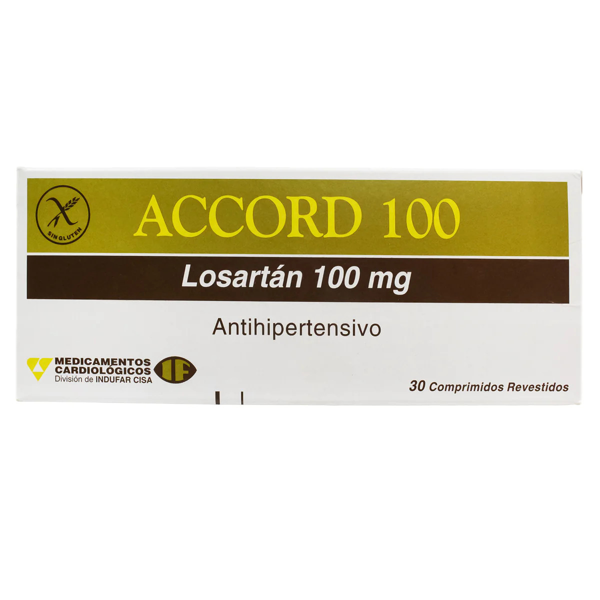 ACCORD 100 MG X 30 COMP RECUB @@##