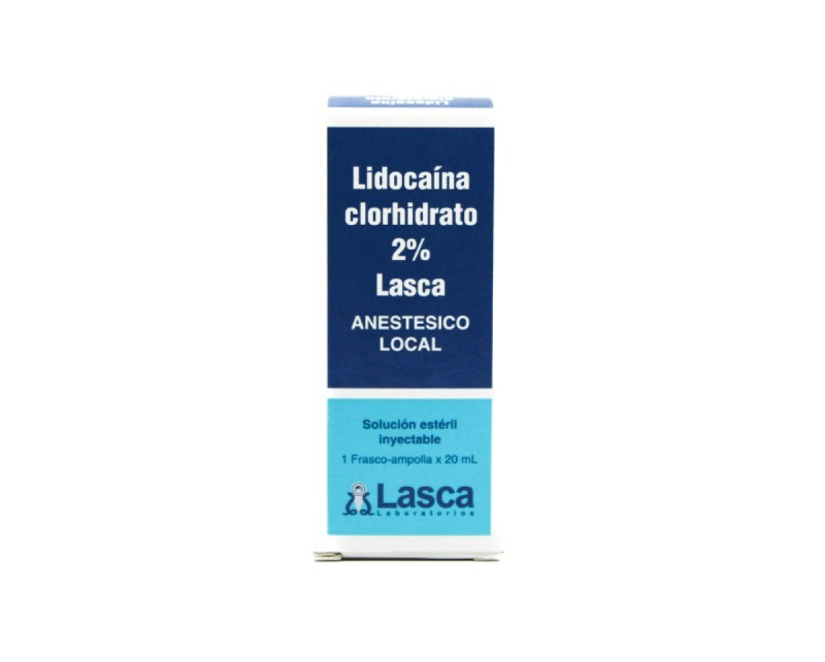 LIDOCAINA 2% S/EPIN X 20 ML (LASCA)