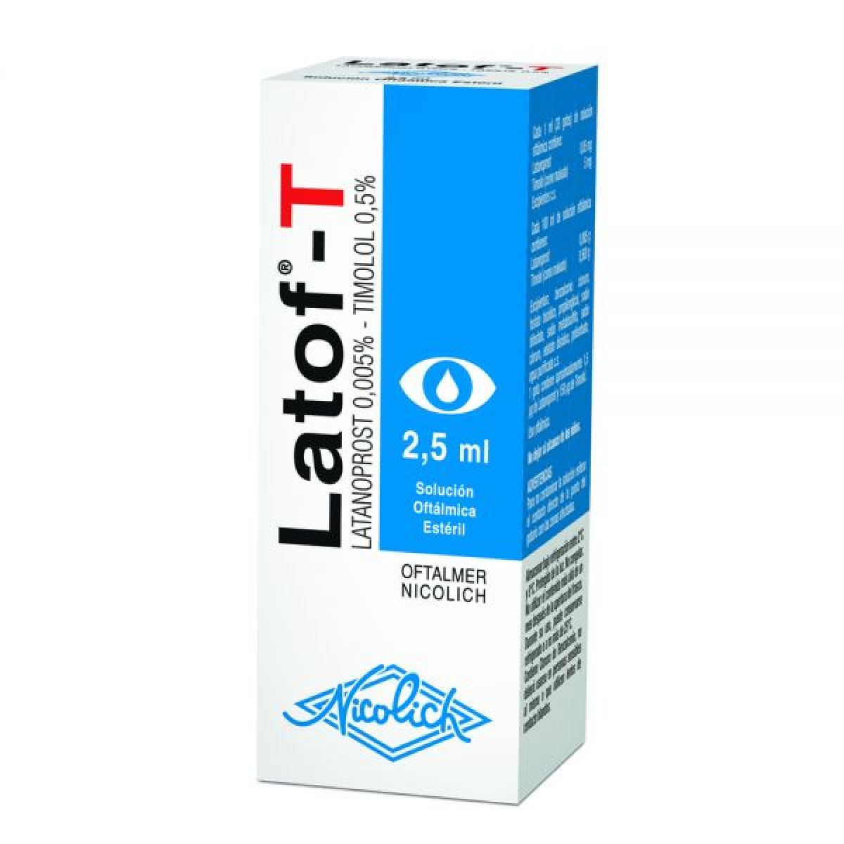 LATOF T GTS OFTAL X 2.5 ML (H)