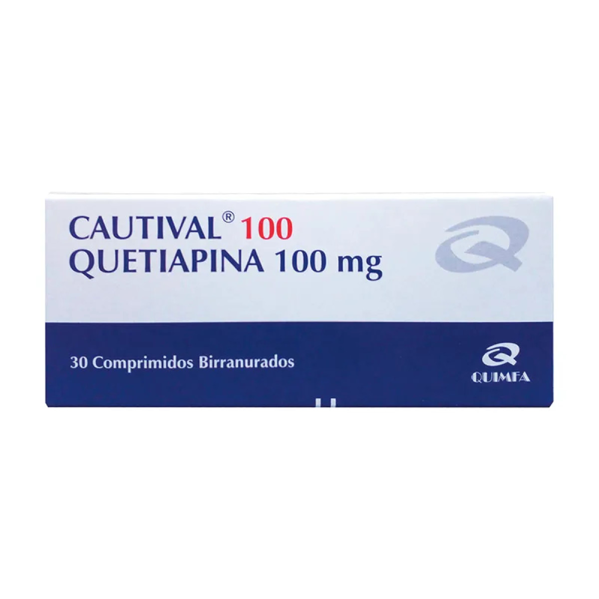 CAUTIVAL 100 MG X 30 COMP RECUB