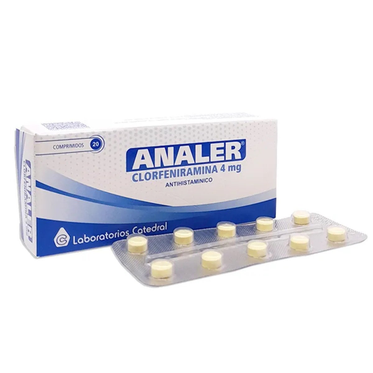 ANALER 4 MG X 20 COMP