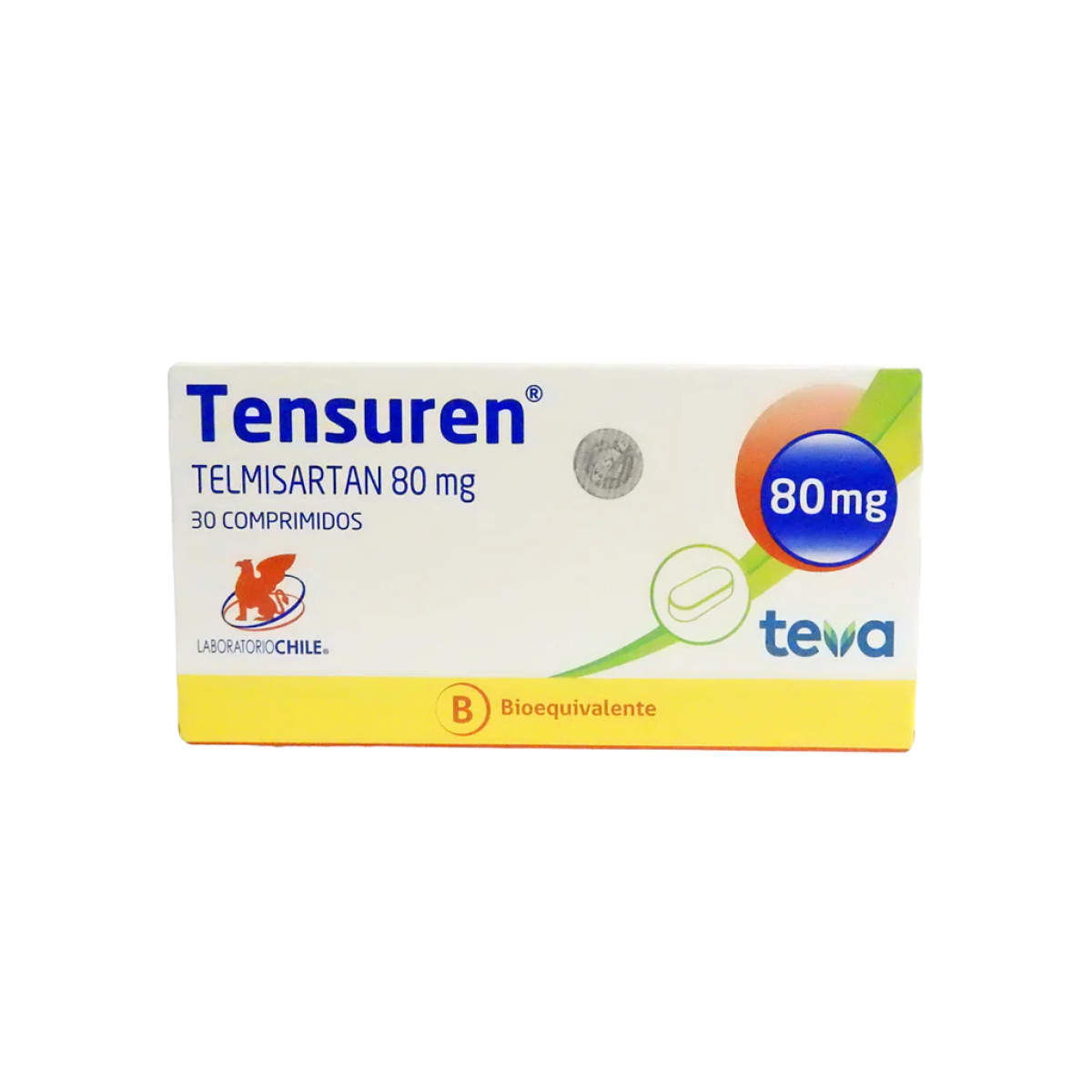 TENSUREN 80 MG X 30 COMP