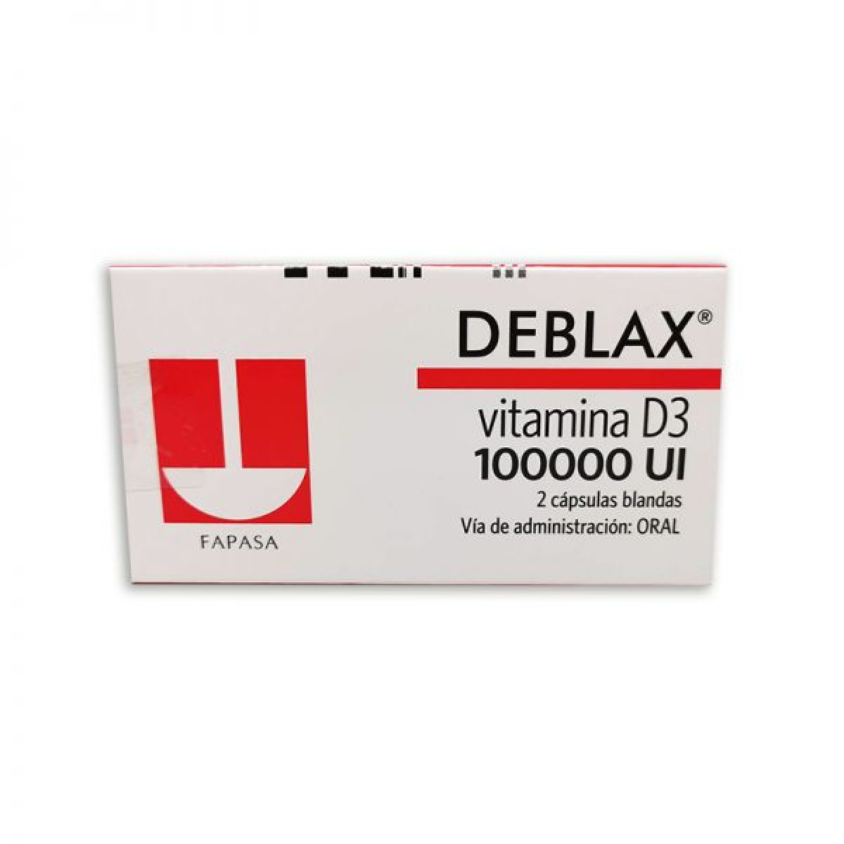DEBLAX 100000 UI X 2 CAPS